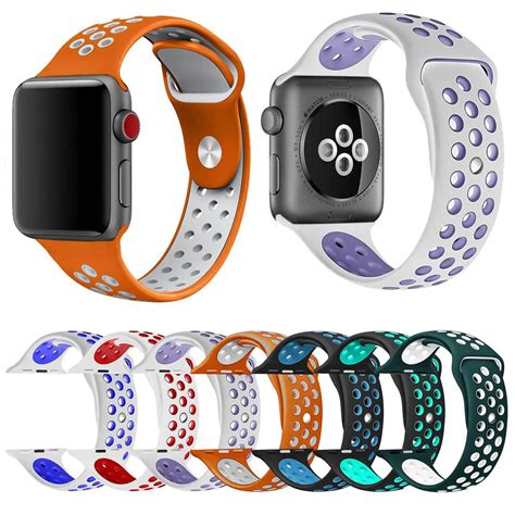 apple watch breathable band|stretchy watch band for apple.